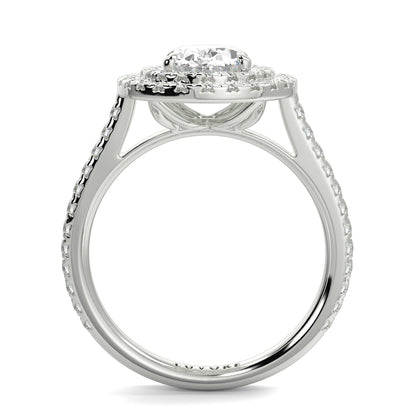 Lyra - Double Halo - Ring Mount