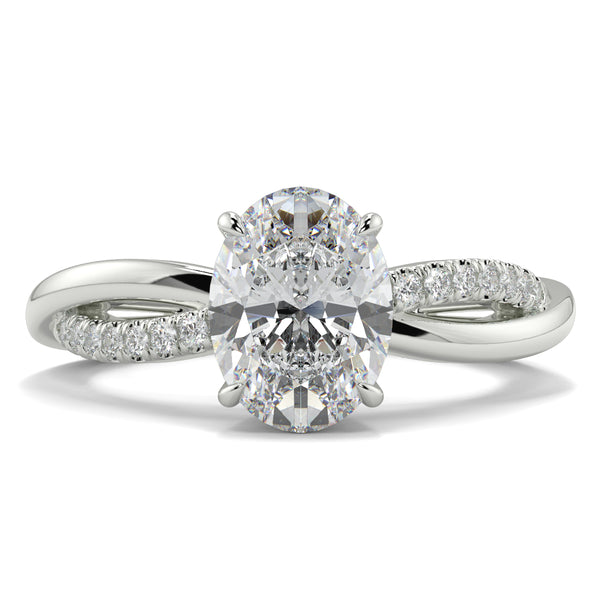 Odile - 2.0 Ct - Oval Diamond Ring