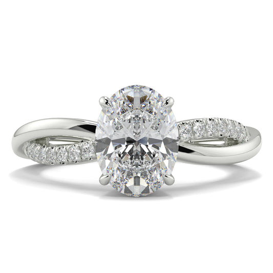 Odile - 2.0 Ct - Oval Diamond Ring