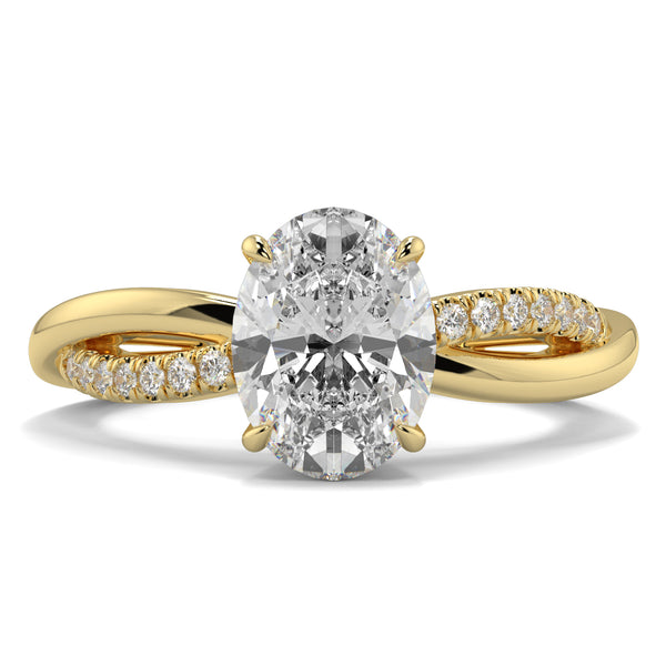 Odile - 2.0 Ct - Oval Diamond Ring