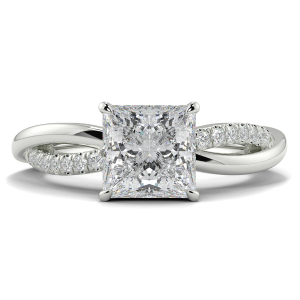 Odile - 2.5 Ct - Princess Diamond Ring