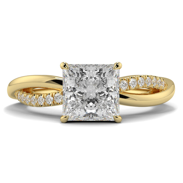 Odile - 2.5 Ct - Princess Diamond Ring