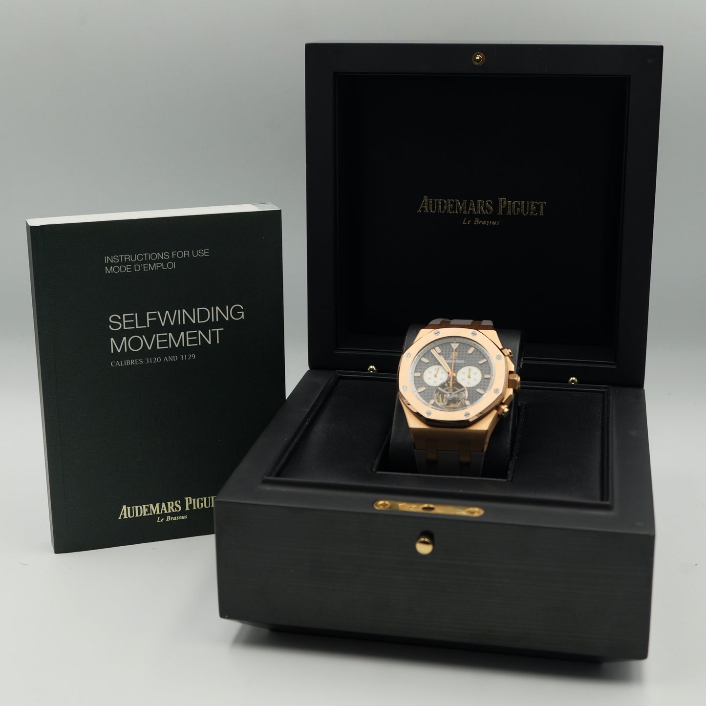 Audemars Piguet Royal Oak Tourbillon Chronograph 25977OR – Ltd Ed 150 – Full Set