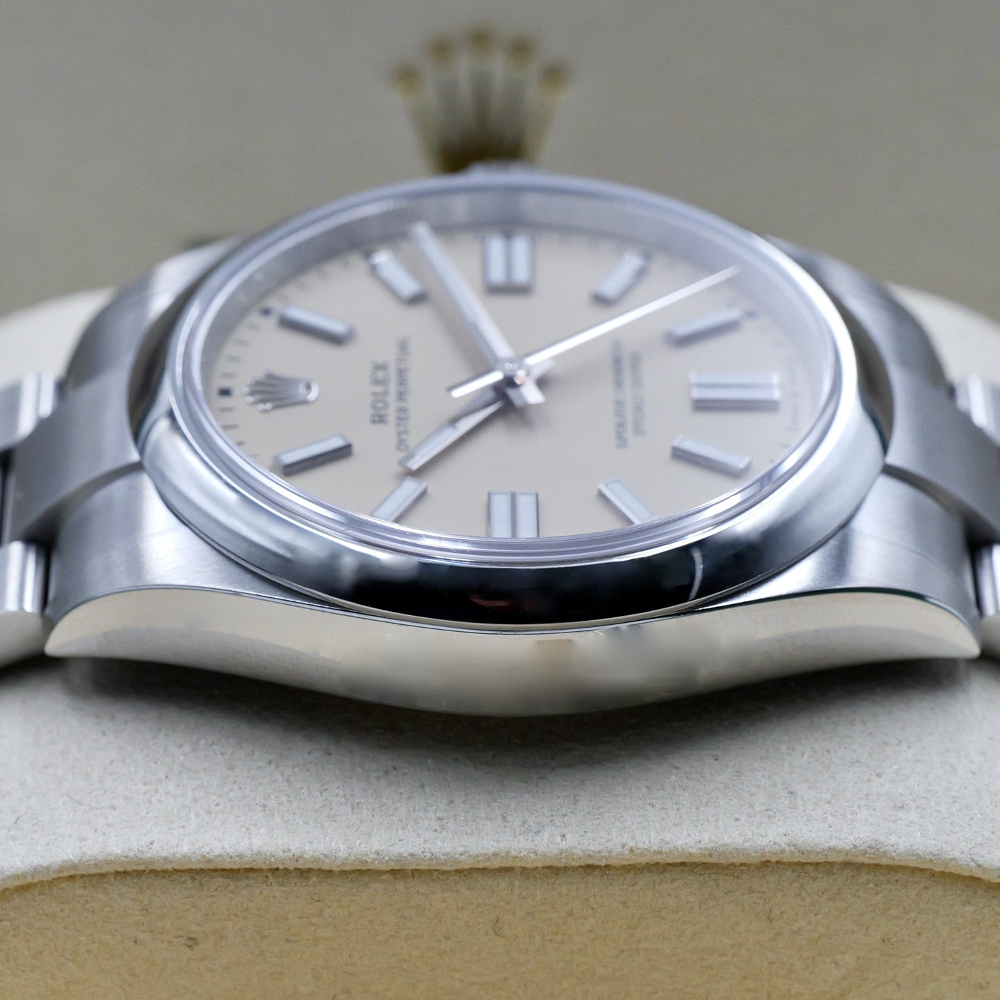 Rolex Oyster Perpetual 41 Beige Dial 134300 - Full Set (2025)