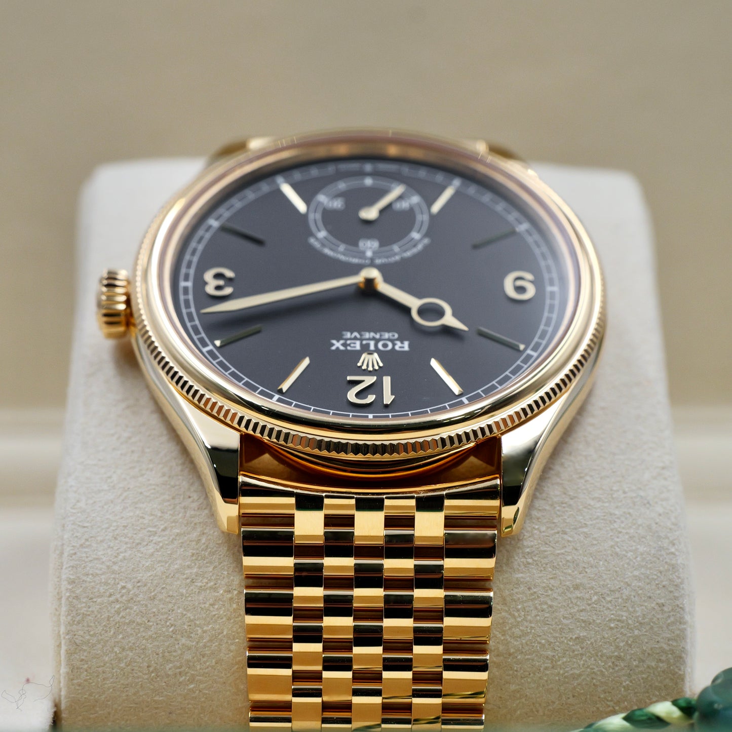 Rolex 1908 18K Yellow Gold Settimo bracelet 52508 Full Set 2025