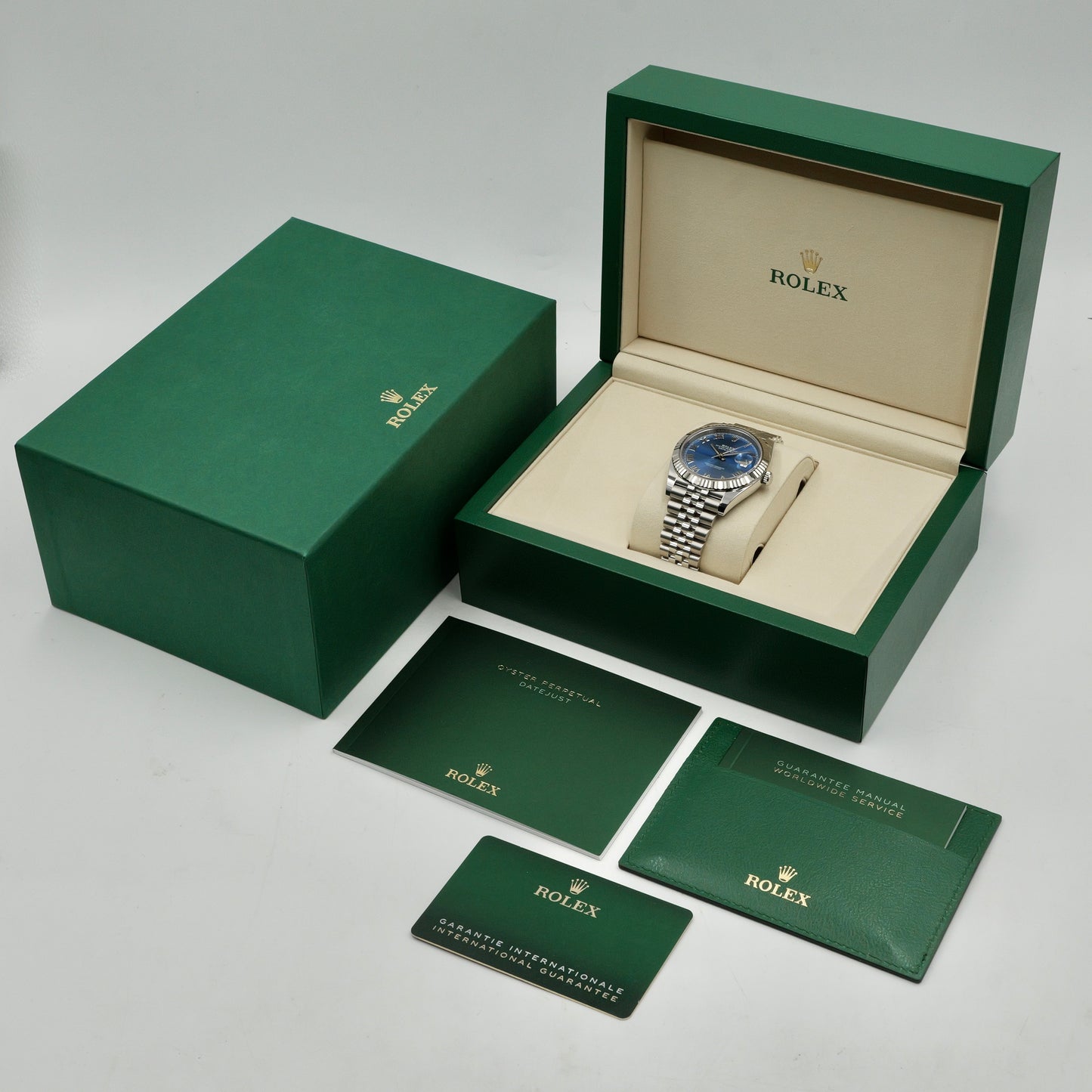 Rolex Datejust 41 Azzurro 126334 - Full Set (2025)