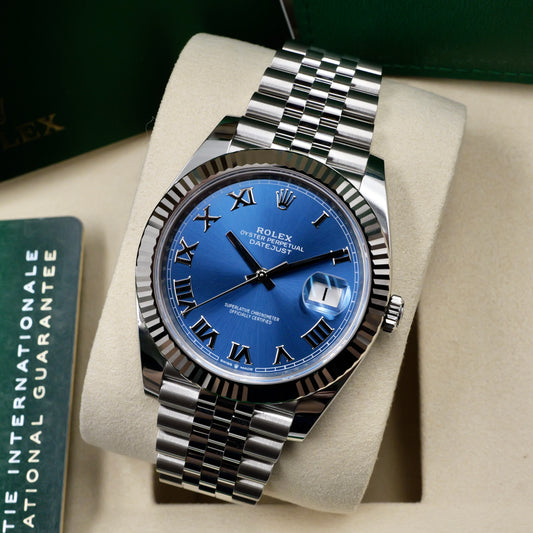 Rolex Datejust 41 Azzurro 126334 - Full Set (2025)
