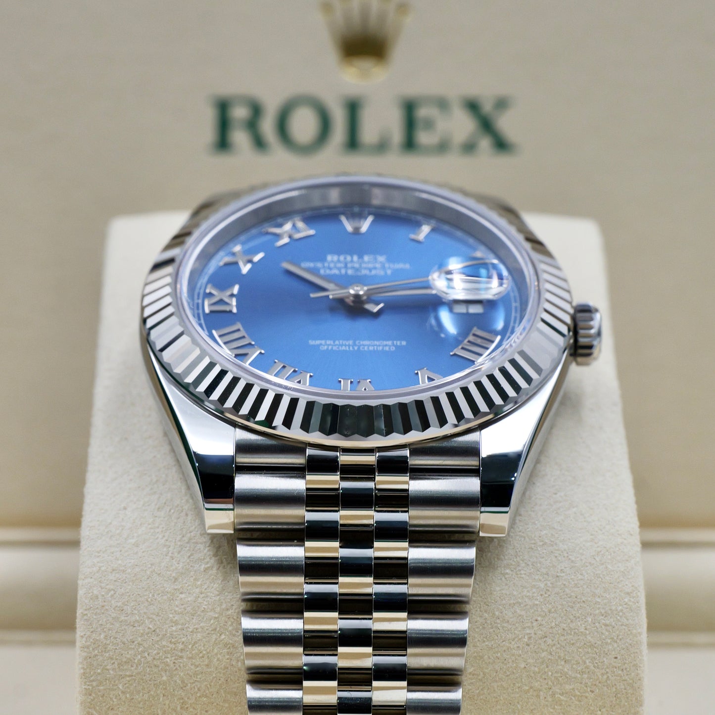 Rolex Datejust 41 Azzurro 126334 - Full Set (2025)