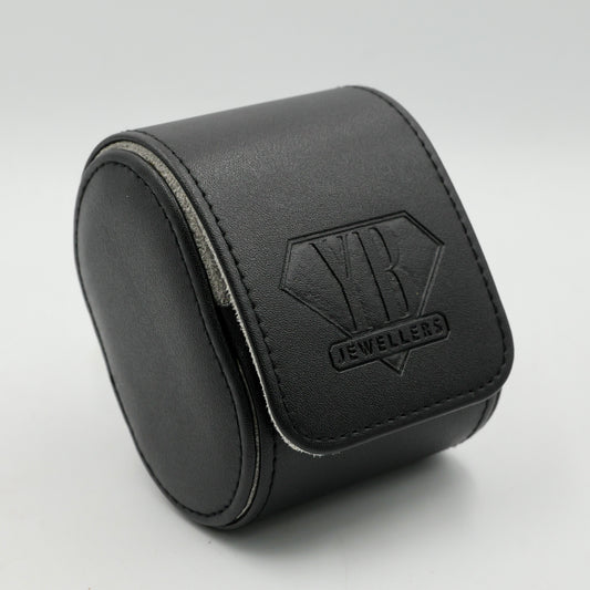 Single Watch Travel Case - Black/Grey