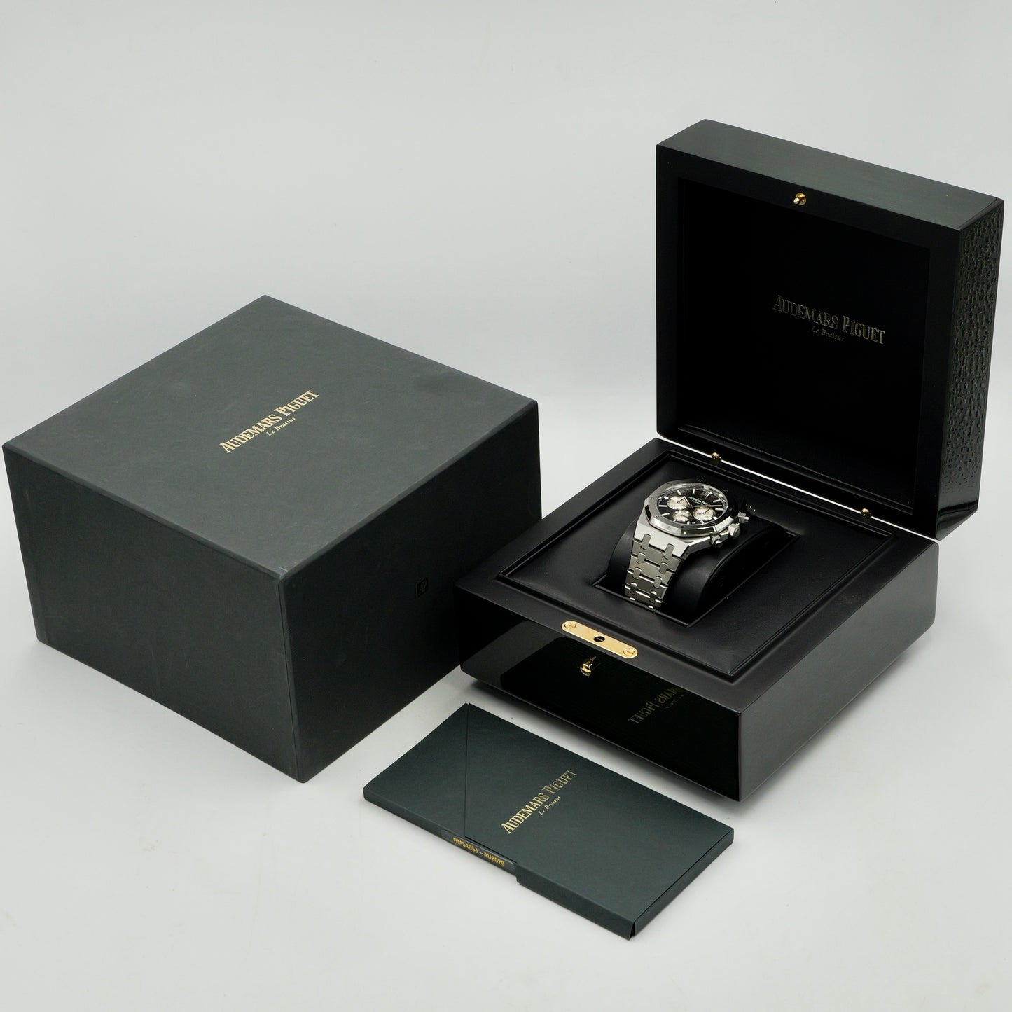 Audemars Piguet Royal Oak Chronograph Black Dial 26331ST - Full Set (2021)