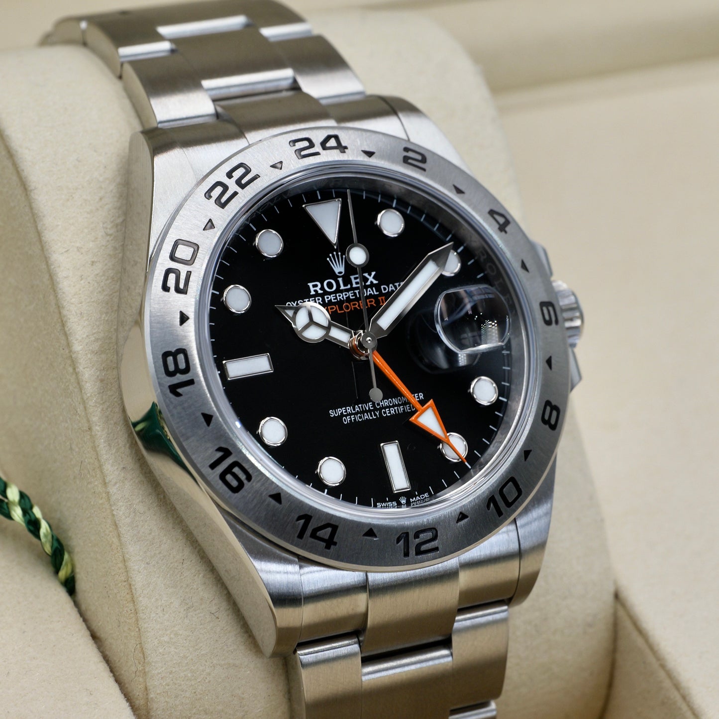 Rolex Explorer II Black Dial 226570 - Full Set (2025)