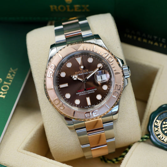 Rolex Yacht-Master 40 Chocolate Dial 126621 - Full Set (2023)