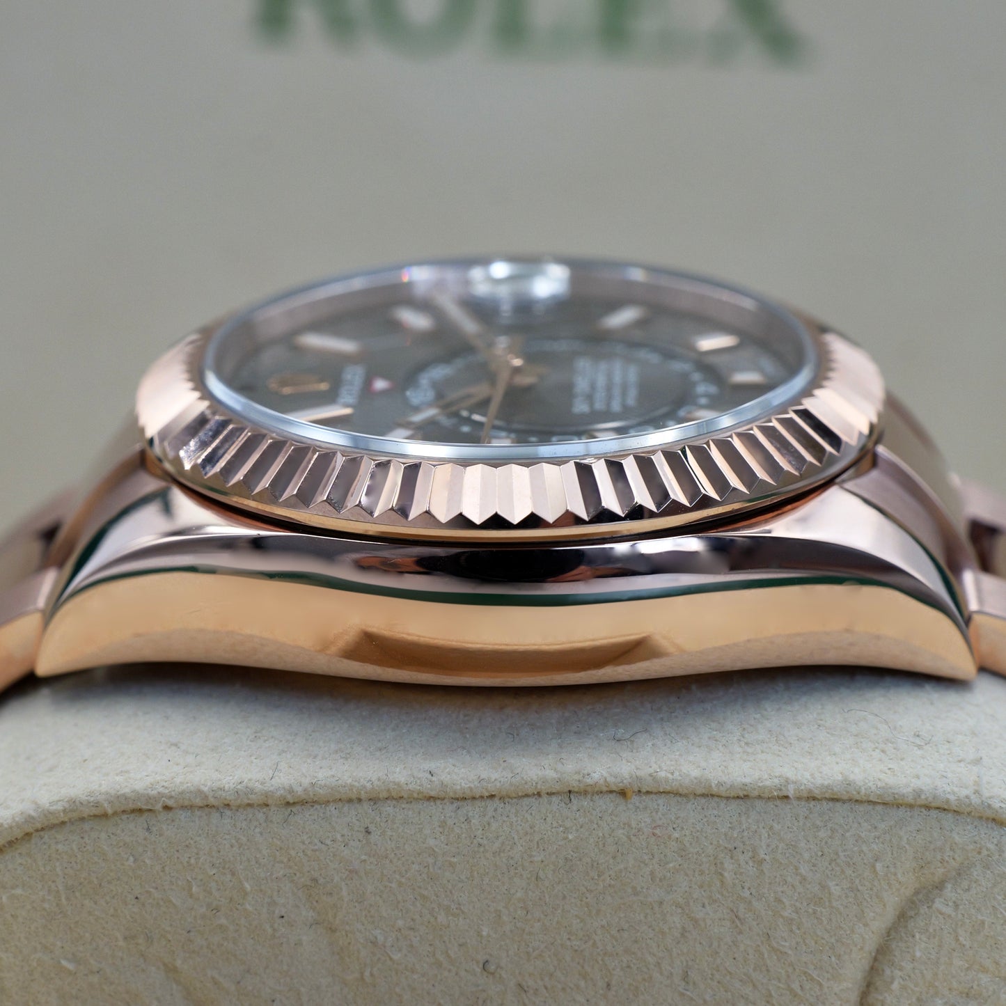 Rolex Sky-Dweller Rose Gold Rhodium Dial 326935 Full Set 2022
