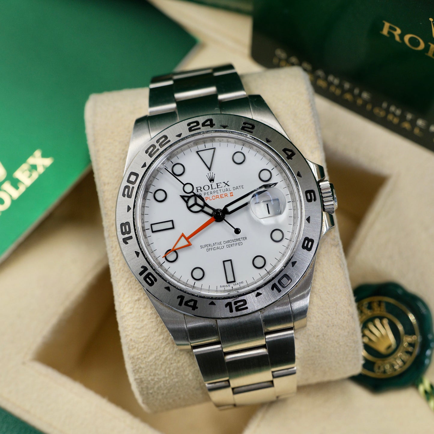 Rolex Explorer II White Dial 216570 - Full Set (2023)