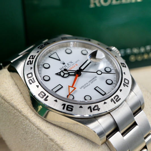 Rolex Explorer II White Dial 216570 - Full Set (2023)