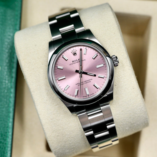 Rolex Oyster Perpetual 31 Pink 277200 - Full Set (2025)