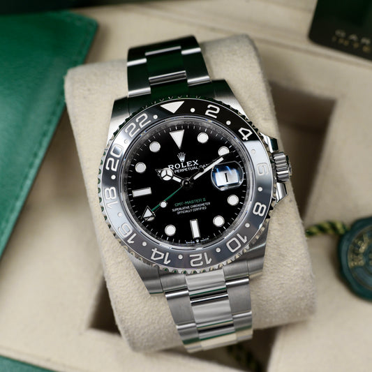 Rolex GMT-Master II Bruce Wayne Oyster 126710GRNR - Full Set (2025)