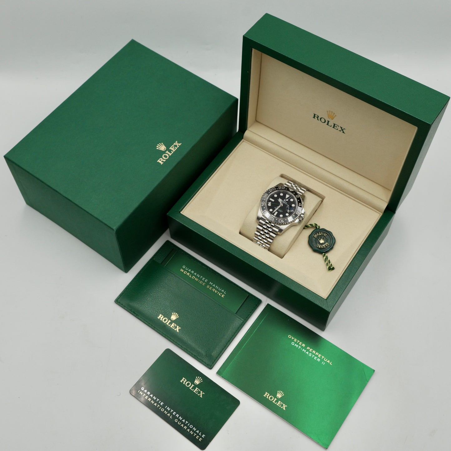 Rolex GMT-Master II Bruce Wayne Jubilee 126710GRNR - Full Set (2025)