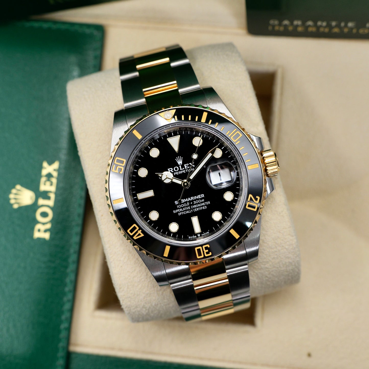 Rolex Submariner Date Black Dial Steel and Gold 126613LN - Full Set (2023)