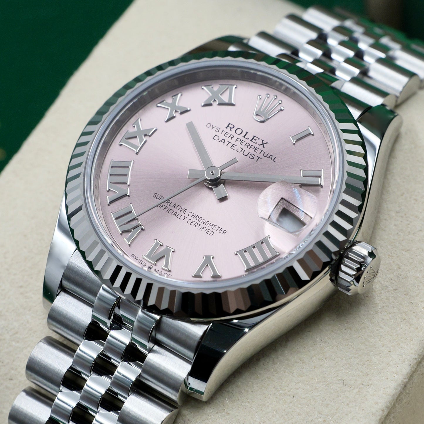 Rolex Datejust 31 Pink Dial 278274 - Full Set (2025)