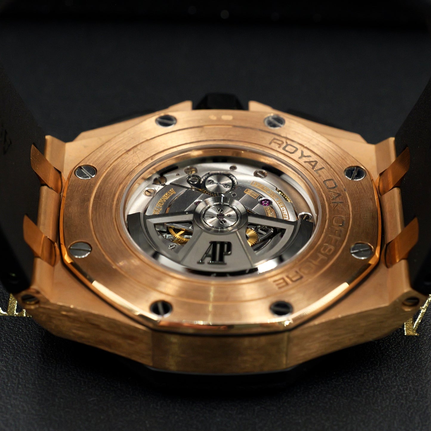 Audemars Piguet Royal Oak Offshore Chronograph Rose Gold Black Dial 26400RO - Full Set (2015)