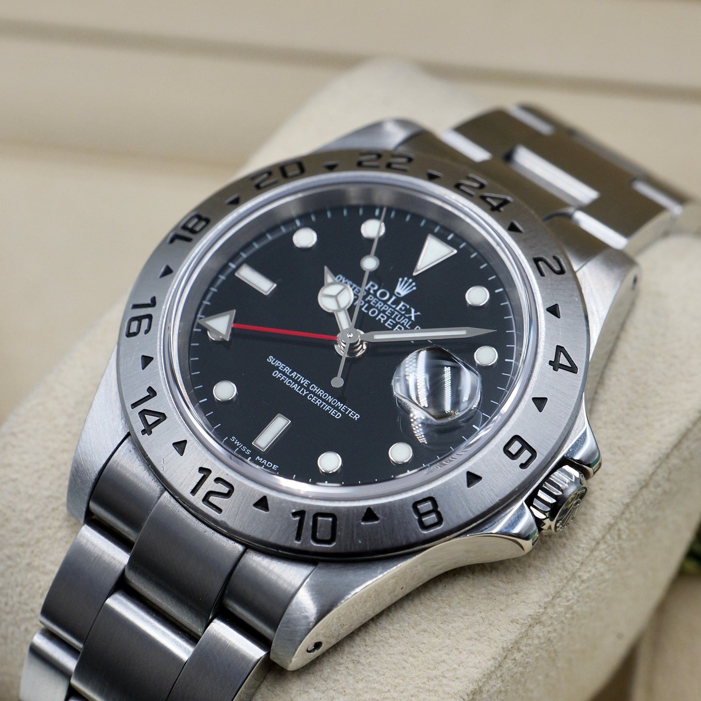 Rolex Explorer II Black Dial 16570 - Full Set (2002)