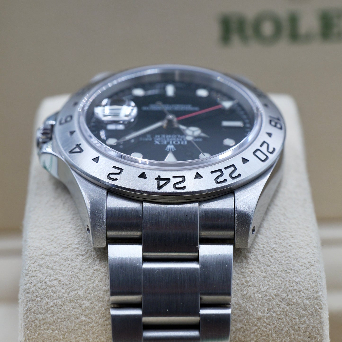 Rolex Explorer II Black Dial 16570 - Full Set (2002)