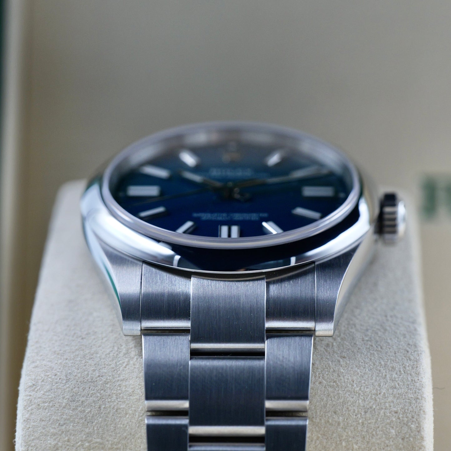 Rolex Oyster Perpetual Med Blue 134300 - Full Set (2025)