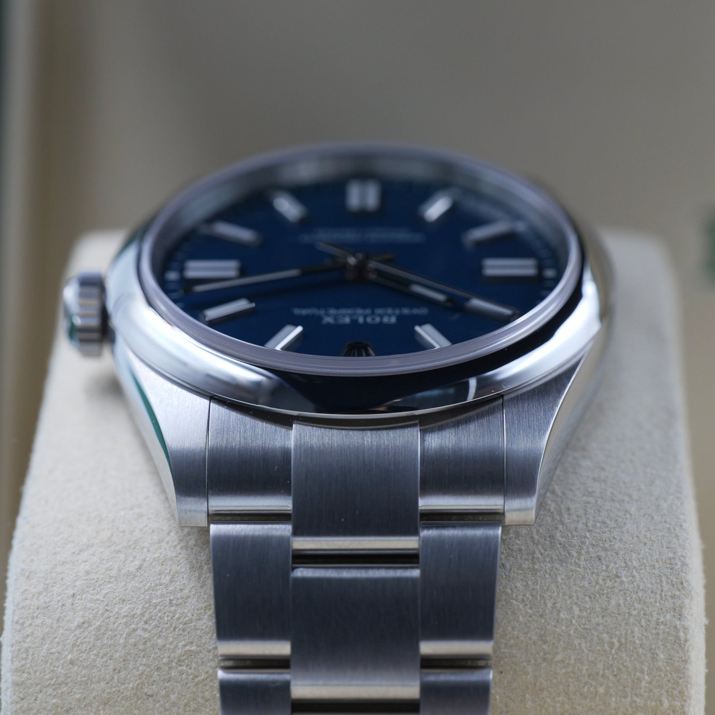 Rolex Oyster Perpetual Med Blue 134300 - Full Set (2025)