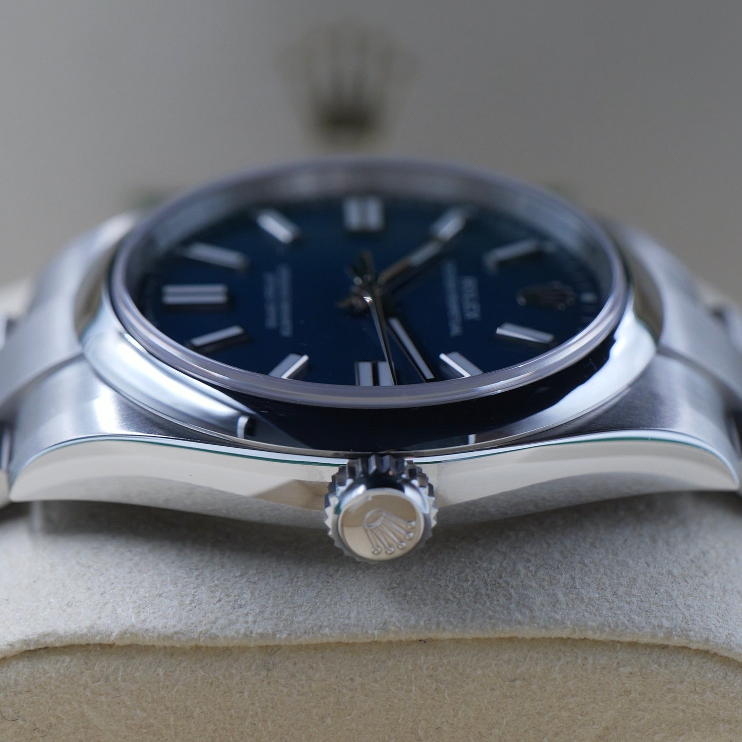 Rolex Oyster Perpetual Med Blue 134300 - Full Set (2025)