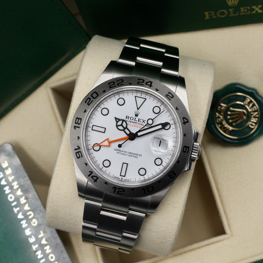 Rolex Explorer II White Dial 226570 - Full Set (2024)