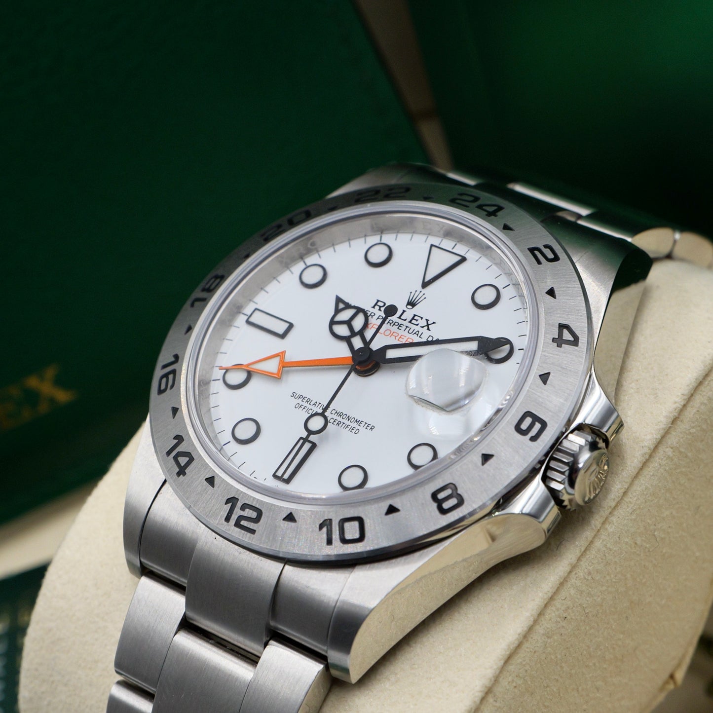 Rolex Explorer II White Dial 226570 - Full Set (2024)