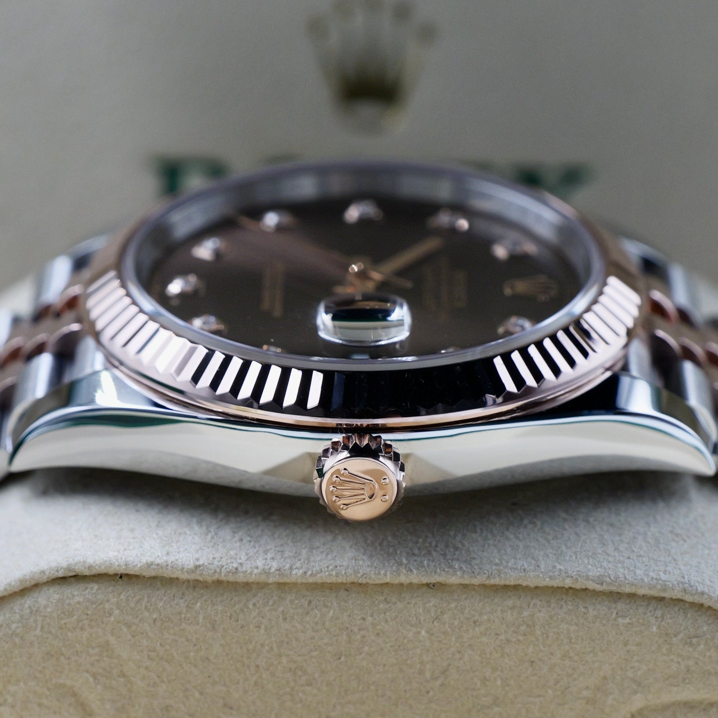 Rolex Datejust 41 Chocolate Diamond 126331 - Full Set (2025)