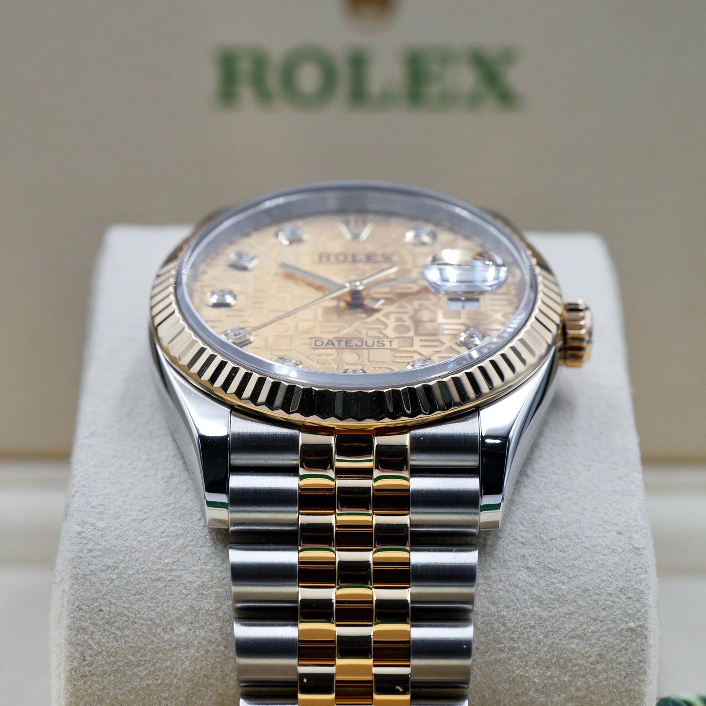 Rolex Datejust 36 Computer Motif Dial 126233 Full Set 2021