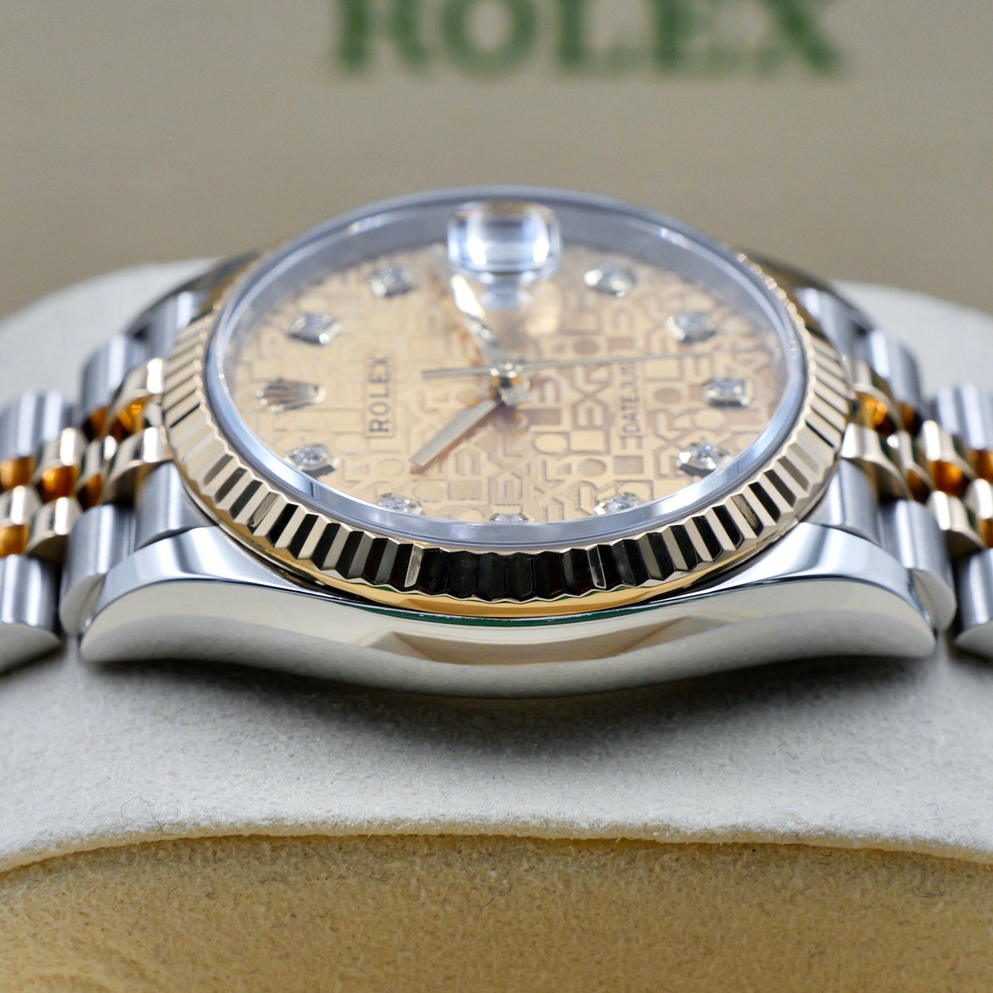 Rolex Datejust 36 Computer Motif Dial 126233 Full Set 2021
