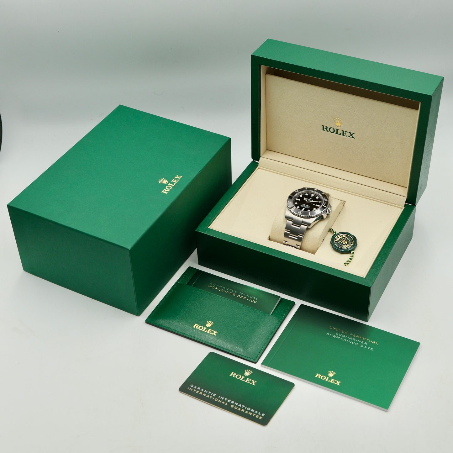 Rolex Submariner No-Date Black Dial 124060 - Full Set (2025)
