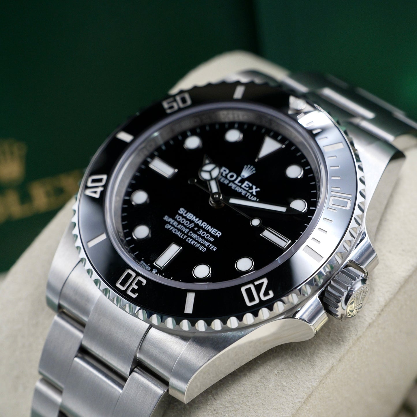 Rolex Submariner No-Date Black Dial 124060 - Full Set (2025)