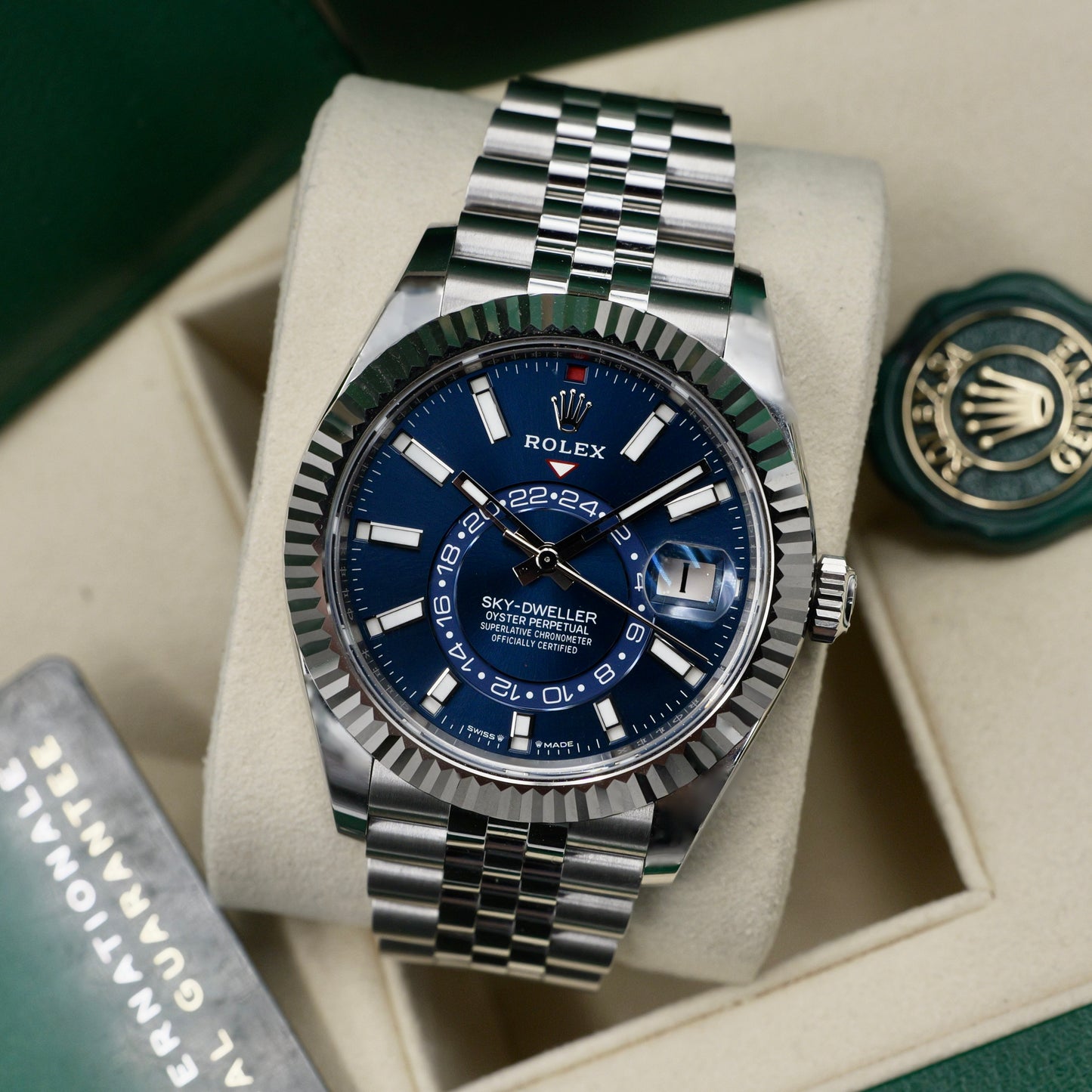 Rolex Sky-Dweller Blue Dial 336934 - Full Set (2024)