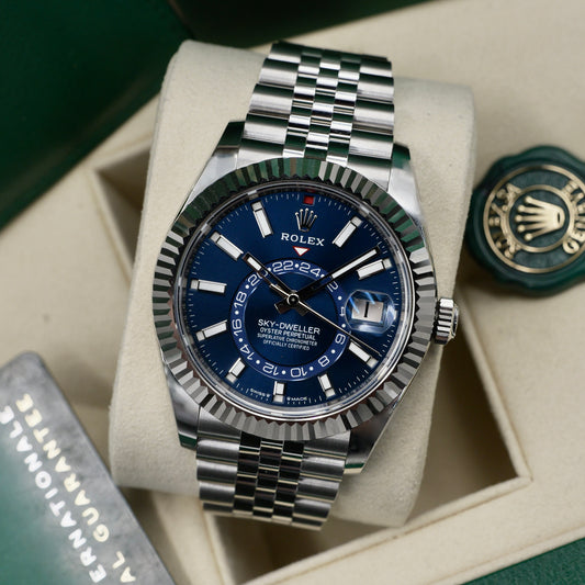 Rolex Sky-Dweller Blue Dial 336934 - Full Set (2024)