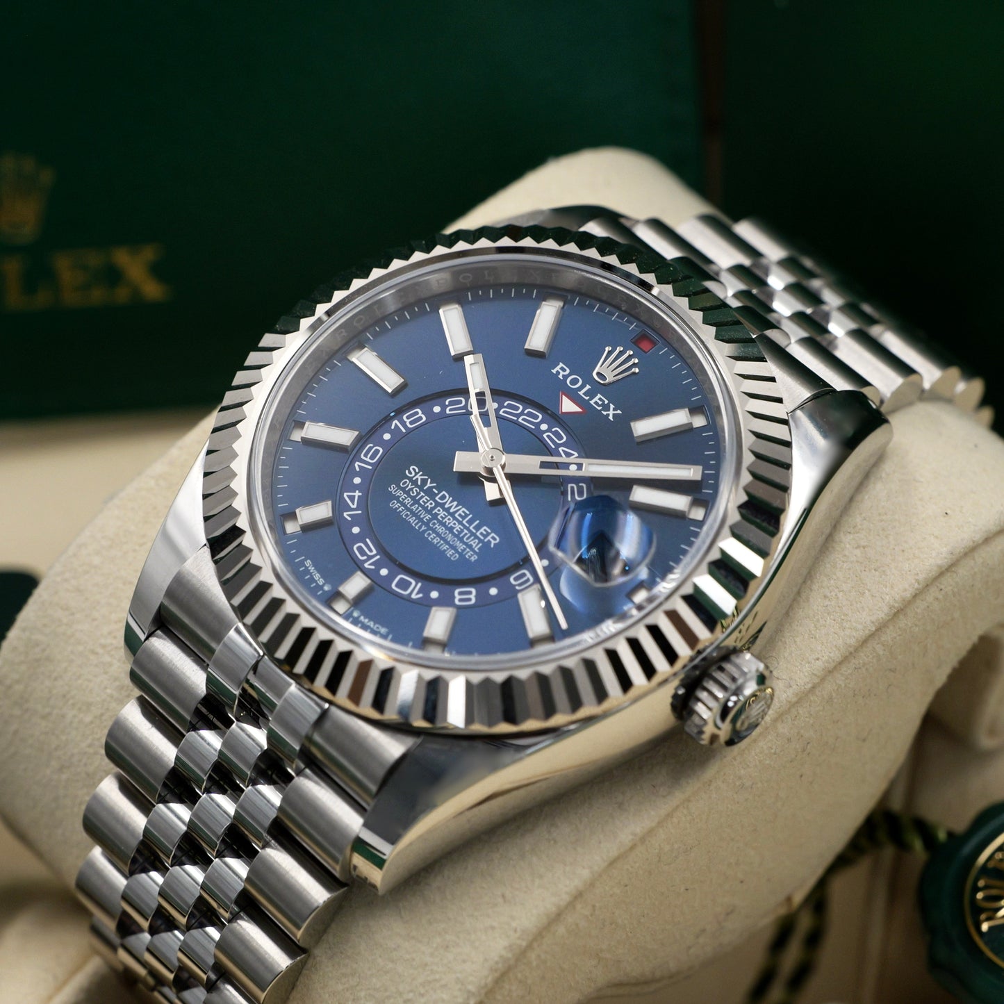Rolex Sky-Dweller Blue Dial 336934 - Full Set (2024)