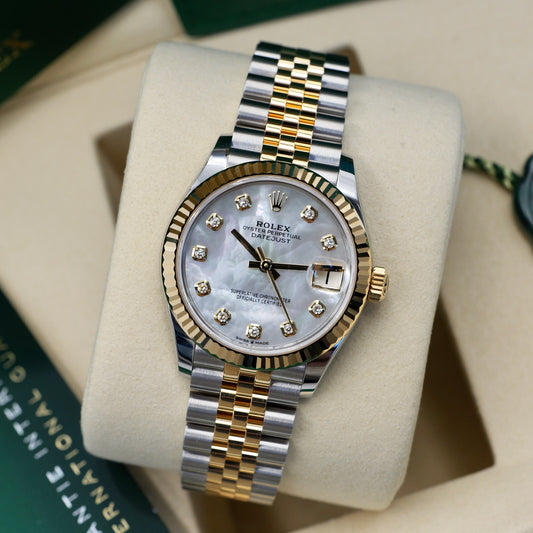 Rolex Datejust 31 Mother of Pearl Dial 278273 - Full Set (2025)