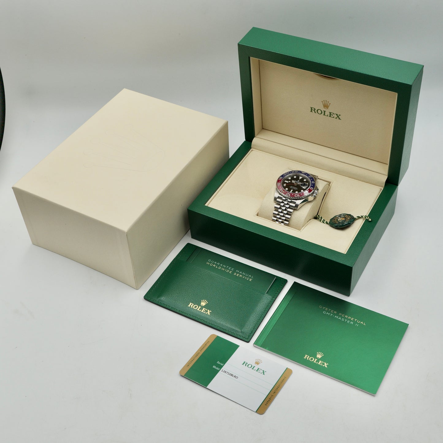 Rolex GMT-Master II Pepsi Jubilee 126710BLRO - Full Set (2019)