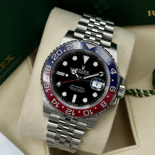 Rolex GMT-Master II Pepsi Jubilee 126710BLRO - Full Set (2019)