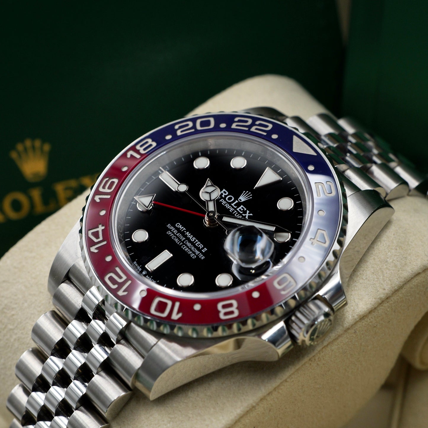 Rolex GMT-Master II Pepsi Jubilee 126710BLRO - Full Set (2019)