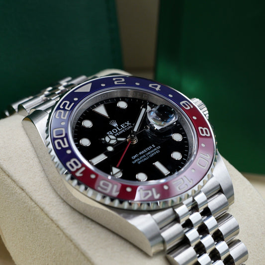 Rolex GMT-Master II Pepsi Jubilee 126710BLRO - Full Set (2019)