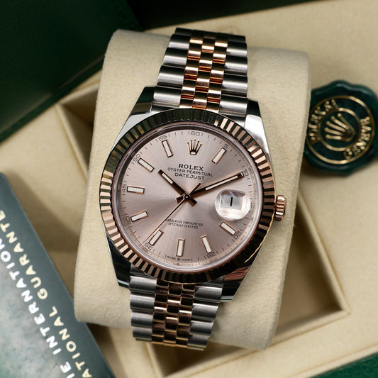 Rolex Datejust 41 Sundust Dial 126331 - Full Set (2022)