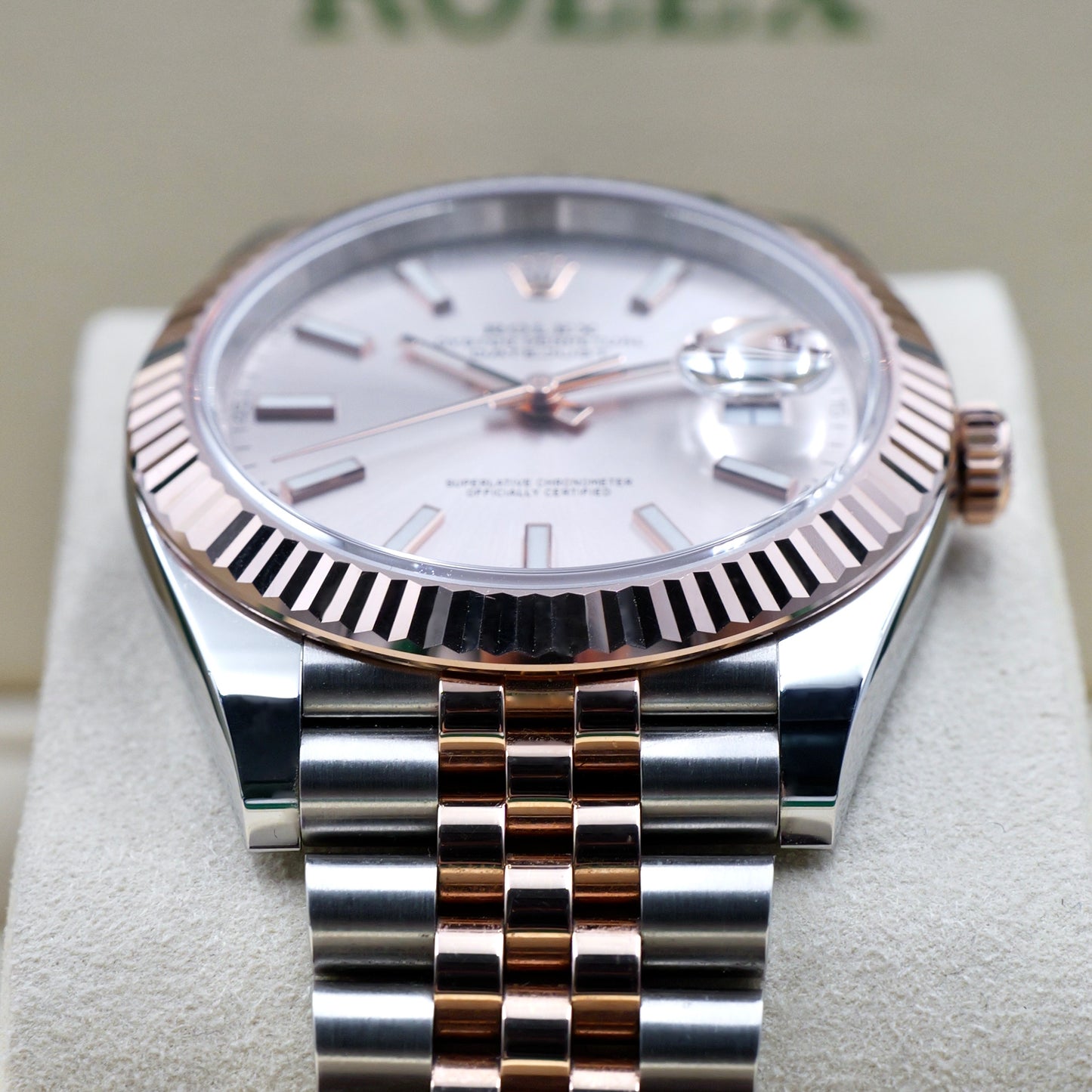 Rolex Datejust 41 Sundust Dial 126331 - Full Set (2022)