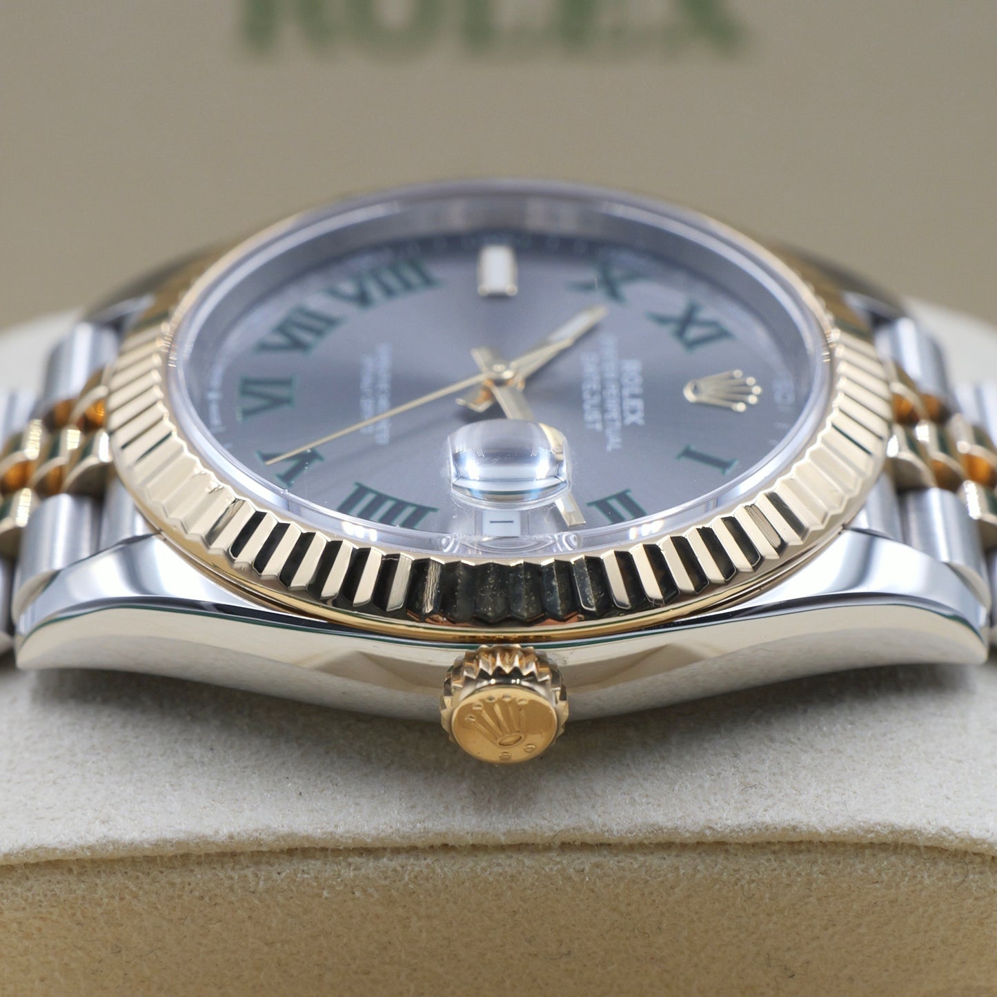 Rolex Datejust 41 Wimbledon 126333 - Full Set (2024)