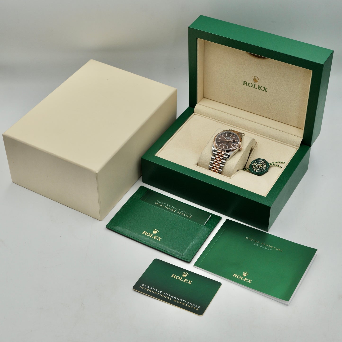 Rolex Datejust 36 Chocolate Dial Jubilee 126231 - Full Set (2024)