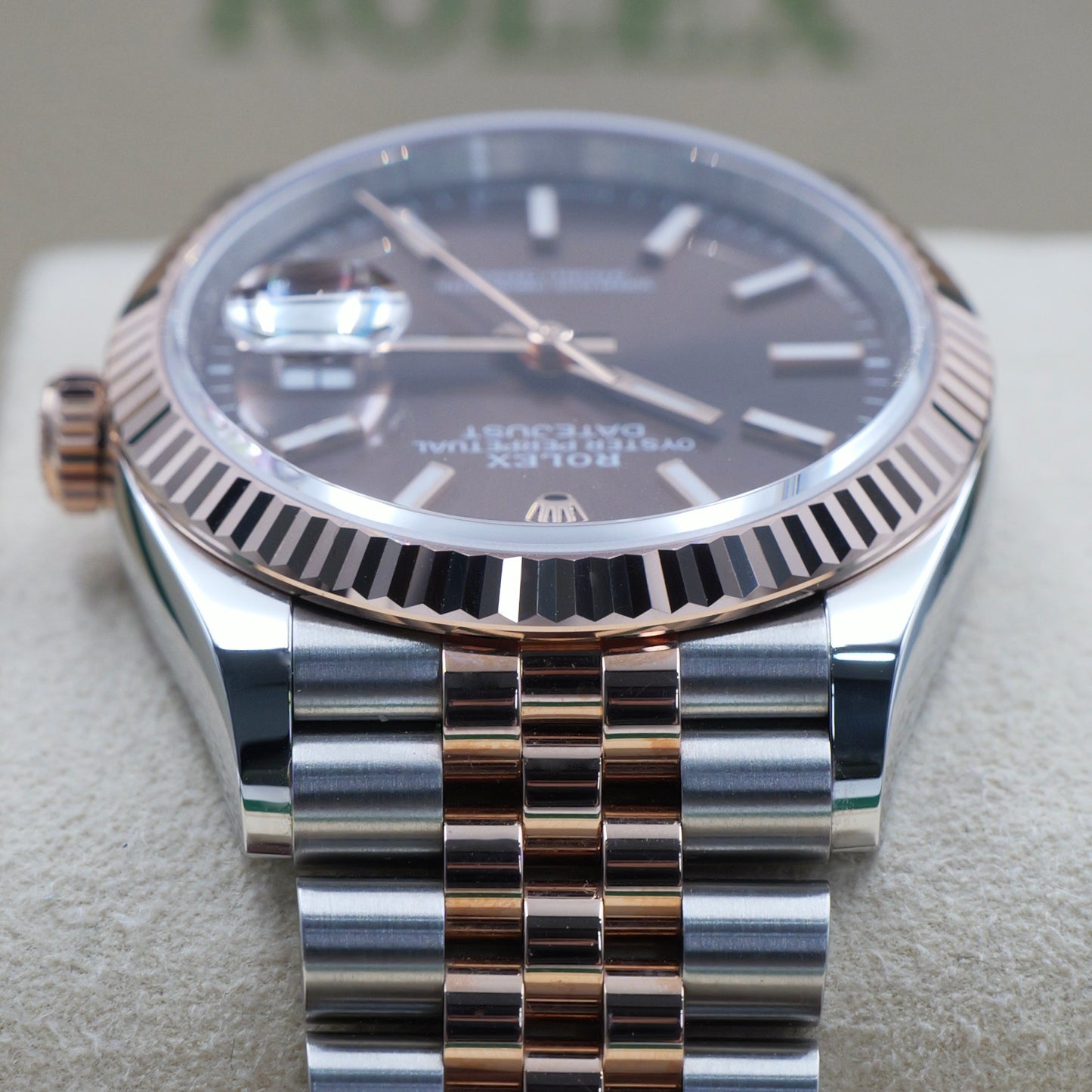 Rolex Datejust 36 Chocolate Dial Jubilee 126231 - Full Set (2024)